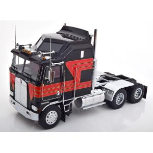 ROAD KINGS 1/ 18 Kenworth K100 Aerodyne 1976 black/ red(RK180142)ミニカー