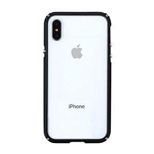 GAZE(ゲイズ) iPhone XS/ X用 バンパー ALUMINUM BUMPER RAZOR FIT(ブラック) GZ10206I8 返品種別A｜joshin