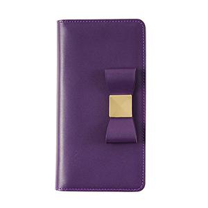 LAYBLOCK iPhone XS/ X用 手帳型 RIBBON CLASSIC DIARY LB10241I8