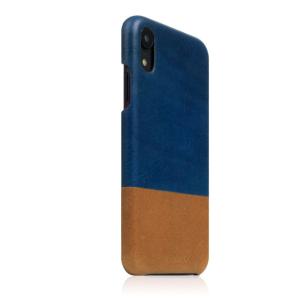 SLG Design iPhone XR用 Tampomata Leather Back case(ブルー × タン) SD13667I61 返品種別A｜joshin