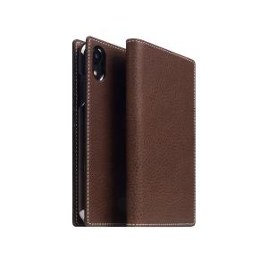 SLG Design iPhone XR用 Minerva Box Leather Case(ブラウン) SD13683I61 返品種別A｜joshin