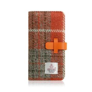 SLG Design iPhone XR用 Harris Tweed Diary(オレンジ×グレー) SD13716I61 返品種別A｜joshin