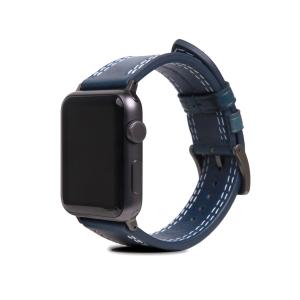 SLG DESIGN Apple Watch Series 1/ 2/ 3/ 4/ 5/ 6 ＆ SE 42/ 44mm用 バンド ITALIAN TEMPONATA LEATHER SD16049AW