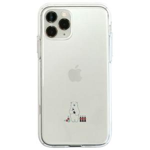 Dparks iPhone 11 Pro Max用 ソフトクリアケース ミニ動物(シロクマ) DS17299I65R 返品種別A｜joshin