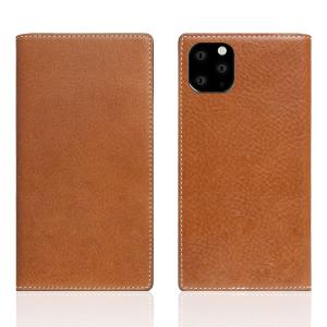 SLG Design iPhone 11 Pro Max用 手帳型ケース Tamponata Leather case(タン) SD17940I65R 返品種別A｜joshin