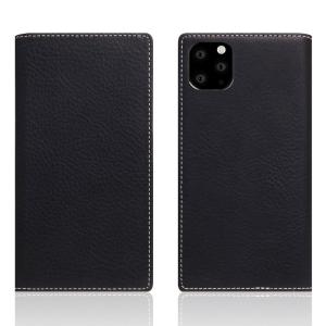 SLG Design iPhone 11 Pro Max用 手帳型ケース Minerva Box Leather Case(ブラック) SD17950I65R 返品種別A｜joshin