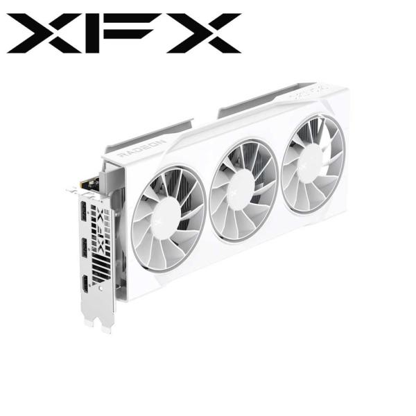 XFX Swift AMD Radeon RX 9060XT OC White Triple Fan...