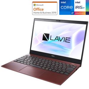 NEC 13.3型モバイルノートパソコン LAVIE Pro Mobile PM750/BAR  Office Home ＆ Business 2019付属 PC-PM750BAR