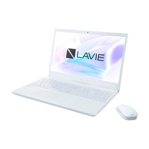 NEC 15.6型ノートパソコン NEC LAVIE N1575/ GAW パールホワイト(Ryzen7/  16GB/  512GB SSD/  BDドライブ/  Officeあり) PC-N1575GAW 返品種別A｜joshin