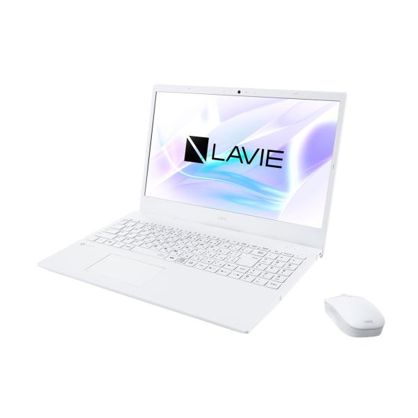 NEC 15.6型ノートパソコン NEC LAVIE N1556/ GAW2-J パールホワイト(C...
