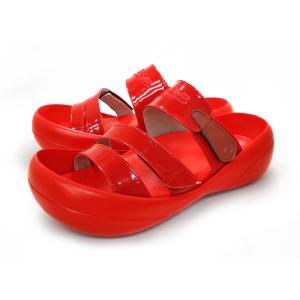 RegettaCanoe 広島カープ リゲッタカヌー コラボ ビッグフットサンダル  リゲッタカヌー ベルクロ メンズ BCBF5137HC-RED-S