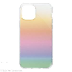 アピロス iPhone 12 / 12 Pro用 TPUケース EYLE Carat(オーロラ) PEI21-CR01-AR 返品種別A｜joshin