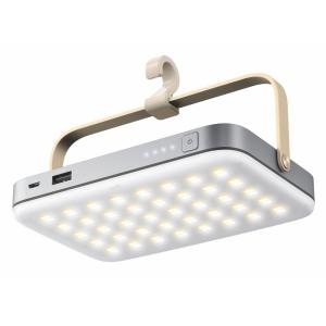 ルーメナー 充電式LEDランタン(グレー)1800ルーメン LUMENA + KM-LUMENAGLY 返品種別A