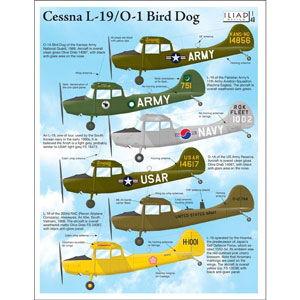 イリアドデザイン 1/ 48 セスナ L-19/ O-1 バードドッグデカール 返品種別B