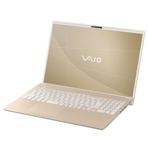 VAIO 16.0型ノートパソコン VAIO F16 サテンゴールド(Core i5 /  メモリ 8GB / SSD 512GB /  Officeあり) VJF16190511N 返品種別A｜joshin