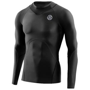 SKINS(スキンズ) SERIES-3 メンズトップスロングスリーブ(ブラック・サイズ：44(S)) ／3日〜8日で出荷／ 返品種別A