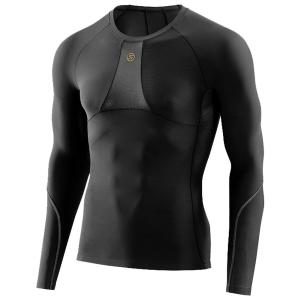 SKINS(スキンズ) SERIES-5 メンズトップスロングスリーブ(ブラック・サイズ：44(S)) ／3日〜8日で出荷／ 返品種別A