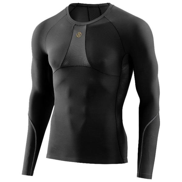 SKINS(スキンズ) SERIES-5 メンズトップスロングスリーブ(ブラック・サイズ：50(XL...