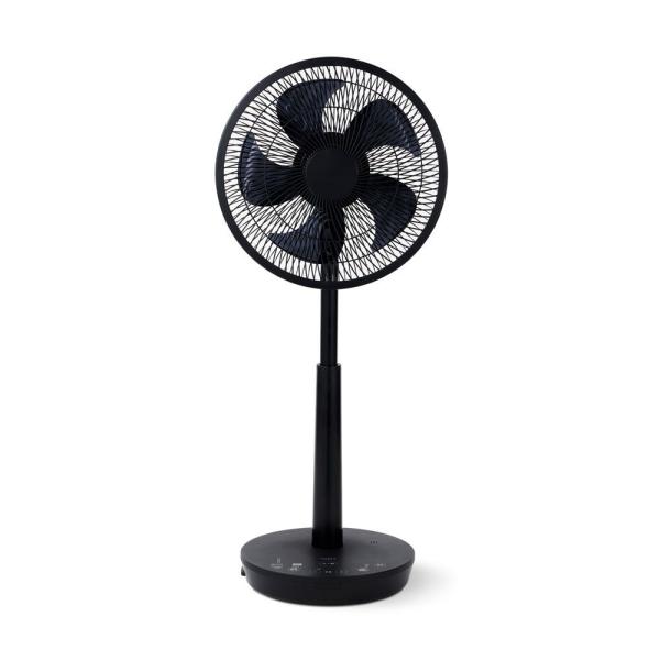 シロカ (扇風機)DCモーター搭載 リビング扇 (ブラック) siroca DC音声操作 サーキュレ...