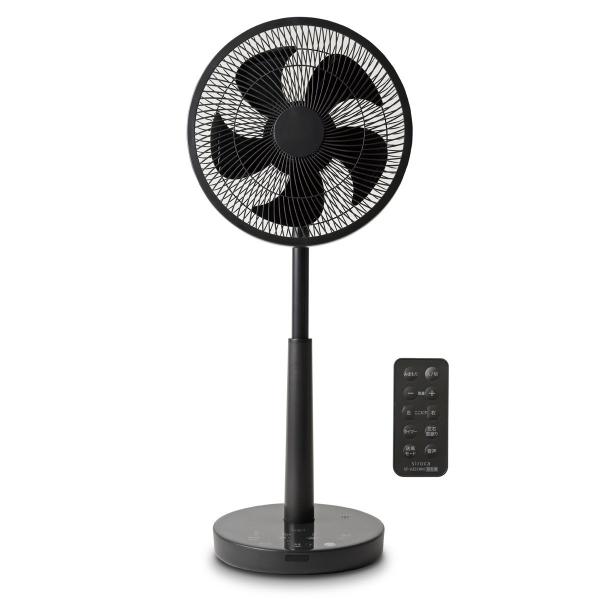 シロカ (扇風機)DCモーター搭載 リビング扇(ダークグレー) siroca DC 音声操作サーキュ...
