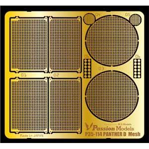 パッションモデルズ 1/ 35 パンターD型 メッシュエッチングセットディテールアップパーツ 返品種別B