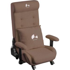 バウヒュッテ ゲーミングソファ座椅子2 ファブリックタイプ(ブラウン) Bauhutte Gaming Floor Sofa Chair 2 GX-370-BR 返品種別A