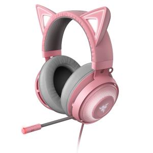 Razer ゲーミングヘッドセット Kraken Kitty - Quartz Pink RZ04-02980200-R3M1