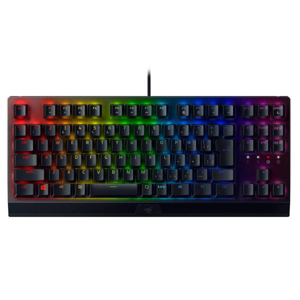 Razer(国内正規品)メカニカルゲーミングキーボード テンキーレス 緑軸 日本語配列 BlackW...