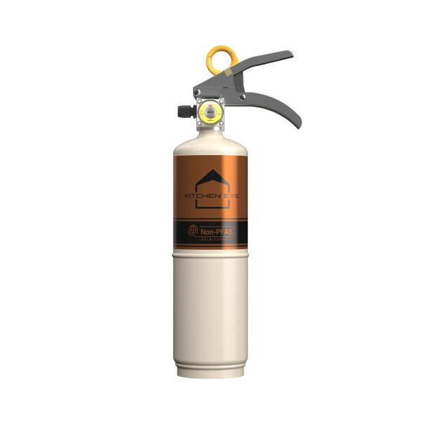 モリタ宮田工業 住宅用強化液(中性)消火器 キッチンアイ 1L ブロンズ MORITA MVF1HB...