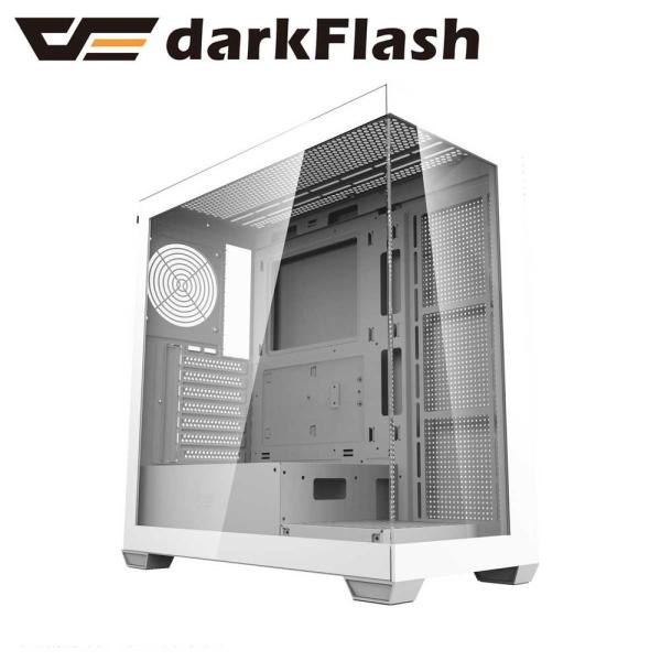 darkFlash｜ダークフラッシュ ピラーレス ミドルタワーケース [ATX / Micro AT...