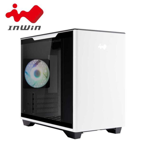 IN WIN｜インウィン MicroATX対応 ミニタワーPCケース(ホワイト) IW-CS-A3W...