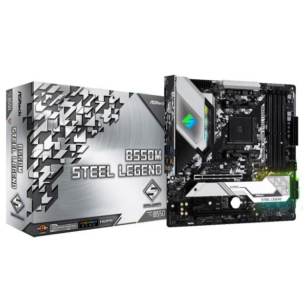 ASRock｜アスロック ASRock B550M STEEL LEGEND /  Micro AT...