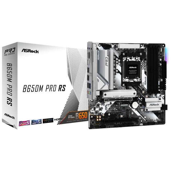 ASRock(アスロック) ASRock B650M Pro RS /  microATX対応マザー...