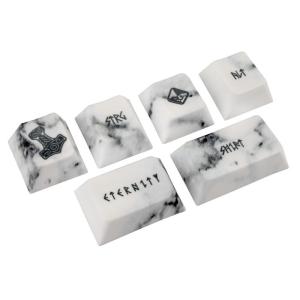 Traitors(トレイターズ) エタニティ 大理石 ルーン文字 6キー アドオン キーキャップセット Traitors ETERNITY Add-On Keycap Set ETERNITY6KS 返品種別A｜joshin