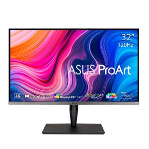 ASUS(エイスース) 32型 ミニLEDプロフェッショナルモニター(4K HDR、IPS、120Hzの可変リフレッシュレート(VRR)) ProArtシリーズ PA32UCG 返品種別B｜joshin