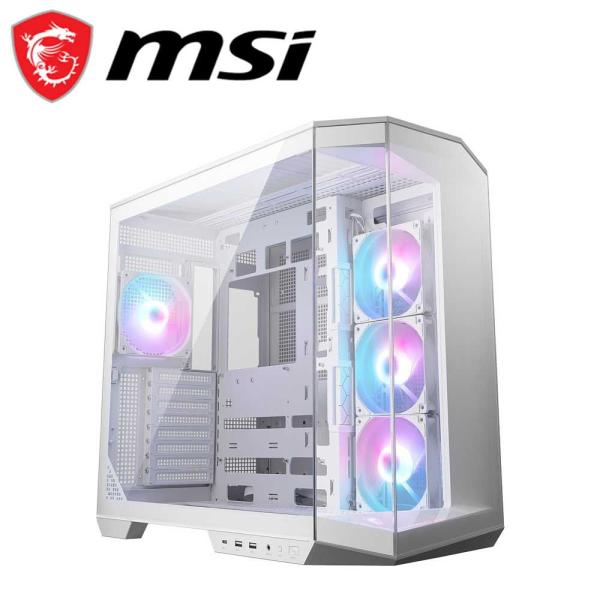 MSI｜エムエスアイ MSI MAG PANO 100R PZ WHITE PCケース(ホワイト) ...