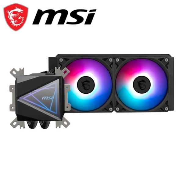 MSI｜エムエスアイ 水冷一体型CPUクーラー MAG CORELIQUID I240(ブラック、2...