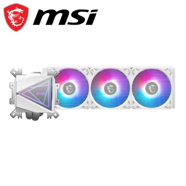 MSI｜エムエスアイ 水冷一体型CPUクーラー MAG CORELIQUID I360 WHITE(...