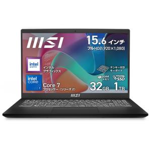MSI｜エムエスアイ 15.6型 ノートパソコン Modern 15 H HC2RM(Core 7/...