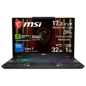 MSI｜エムエスアイ ゲーミングノートパソコン Cyborg 17 B2RW(17.3型/ Wind...
