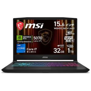 MSI ゲーミングノートパソコン Katana 15 HX B14W(15.6型/Windows 1...