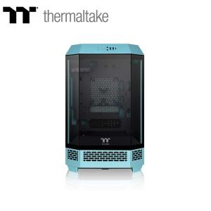 Thermaltake(サーマルテイク) ミニタワー型PCケース The Tower 300 Turquoise(ターコイズ) microATX、Mini-ITXマザーボード対応 CA-1Y4-00SBWN-00 返品種別B｜joshin