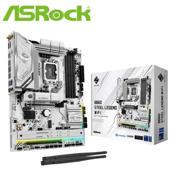 ASRock｜アスロック ASRock B860 Steel Legend WiFi マザーボード ...