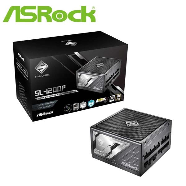 ASRock｜アスロック Steel Legend 1200w Platinum ATX 3.1準拠...