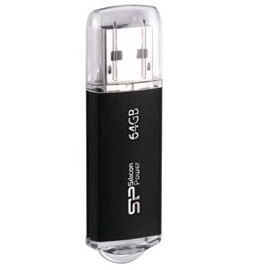 SiliconPower(シリコンパワー) USB2.0対応 フラッシュメモリ 64GB(ブラック)...