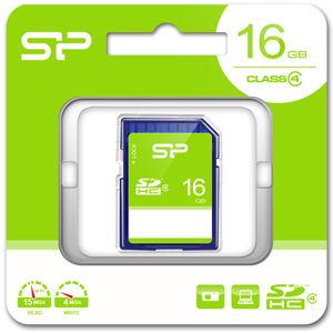 SiliconPower(シリコンパワー) SDHCメモリカード 16GB Class4 SP-SDHC16GB4 返品種別A｜joshin