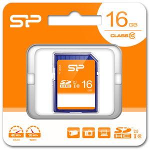 シリコンパワー SDHCメモリカード 16GB Class10 UHS-I SP-SDHC16GB10