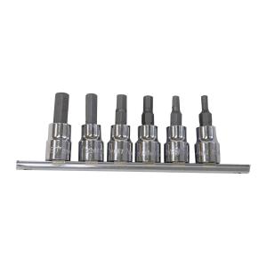 SIGNET 3/ 8DR 6PCS ヘックスビットソケットセット シグネット 22961V 返品種...