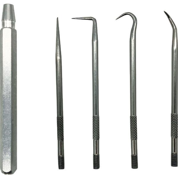 SIGNET 5PC差替式ピックツールセット マグネットグリップ シグネット 46980 返品種別B