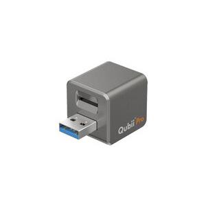 Qubii バックアップ機能付き USBアダプター Qubii Pro USB-A 3.1(スペースグレイ) MKPQSSG 返品種別A｜joshin